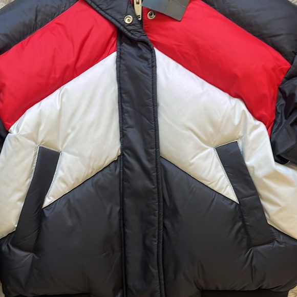 NWT $680 The Kooples  colorful puffer jacket size 2 - Picture 12 of 14